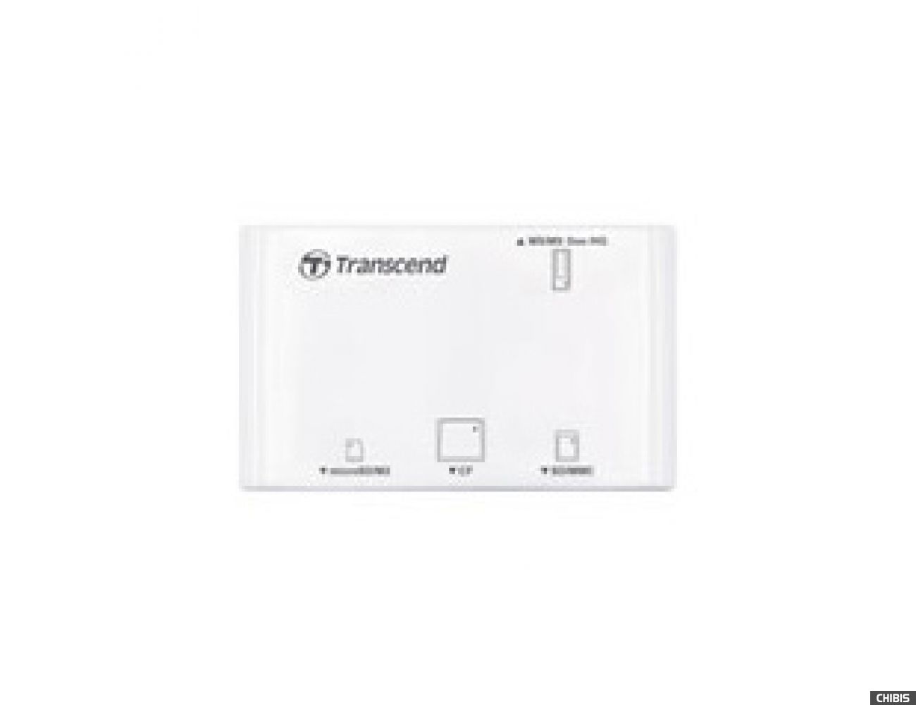 Кардридер Transcend TS-RDP8W (white) USB 2.0 белый