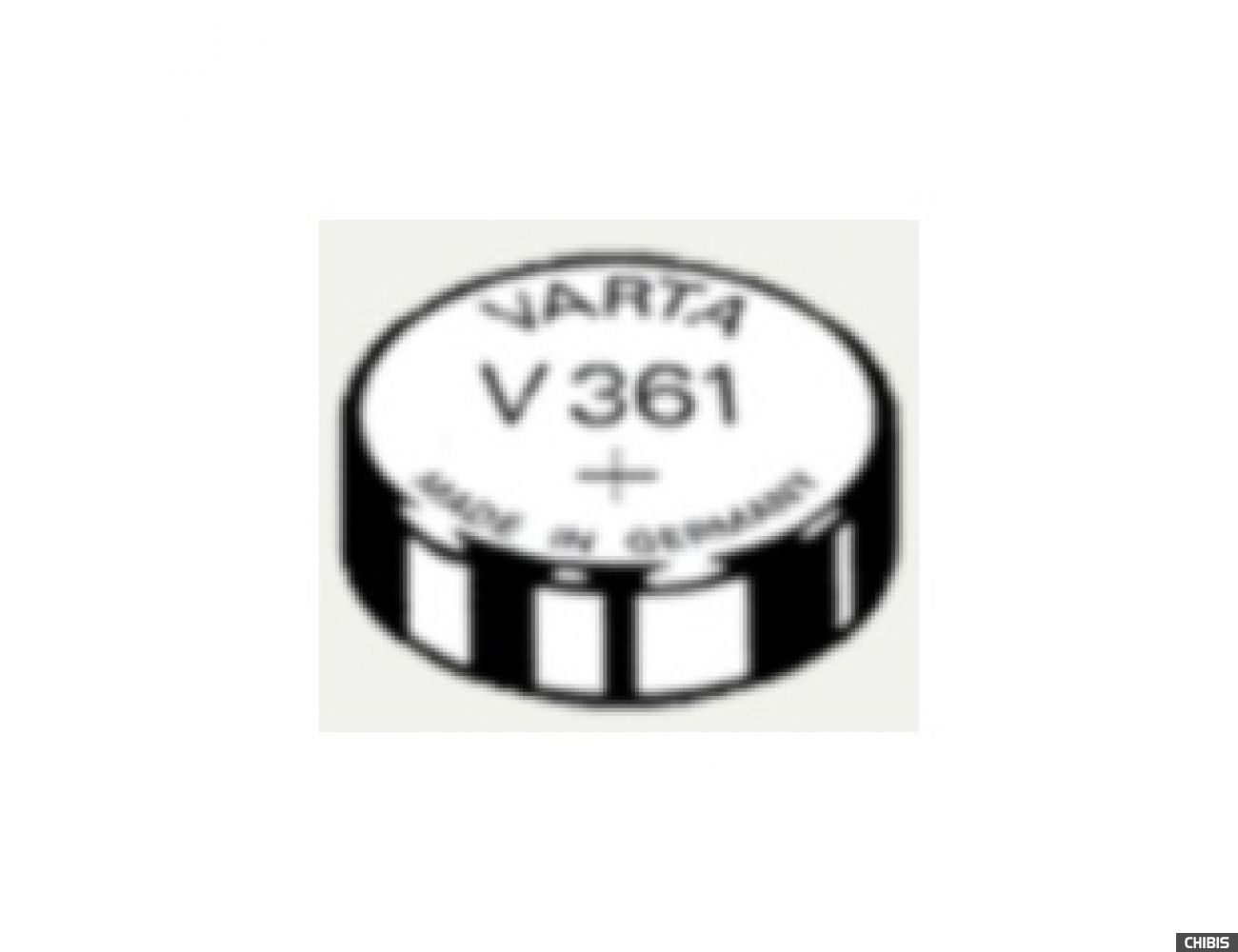 Батарейка Varta V361 (SR58, 18mAh, 1.55V, Оксид Серебра) 003611011111