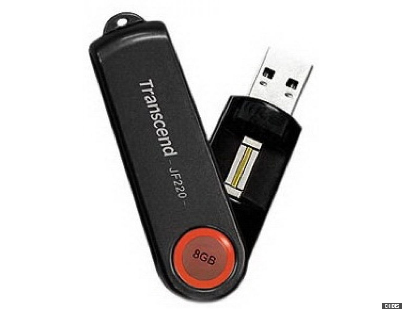 Флеш накопитель USB TRANSCEND JetFlash 220 8GB (cканер)