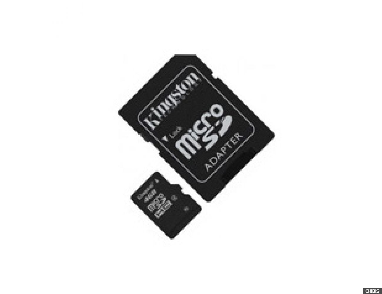Карта памяти Kingston MicroSDHC 4GB Class 4 + SD adapter