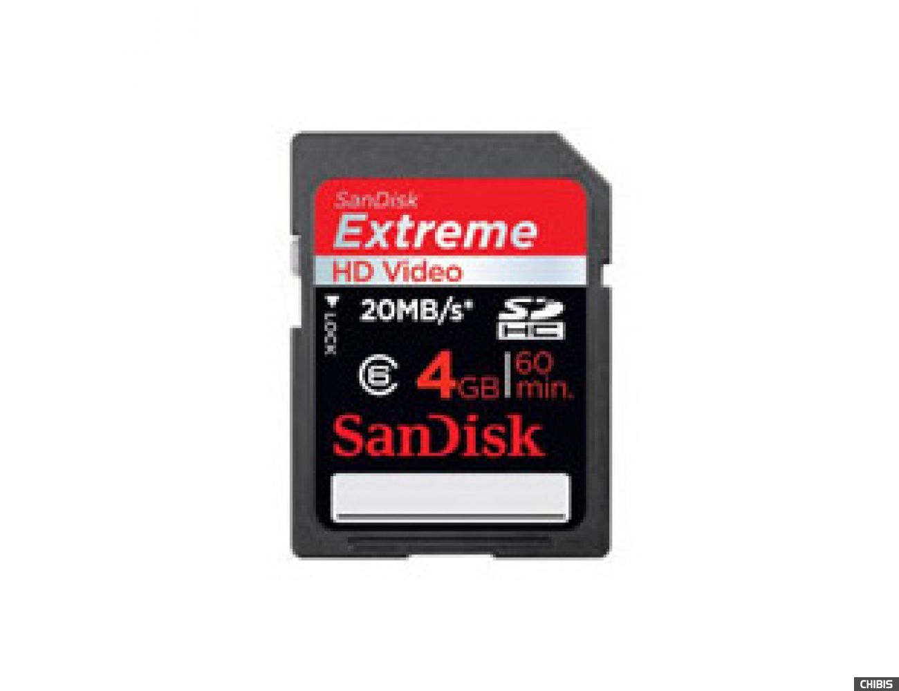Карта памяти SanDisk SDHC HD Video 4GB eXtreme (SDSDX-004G-X46)