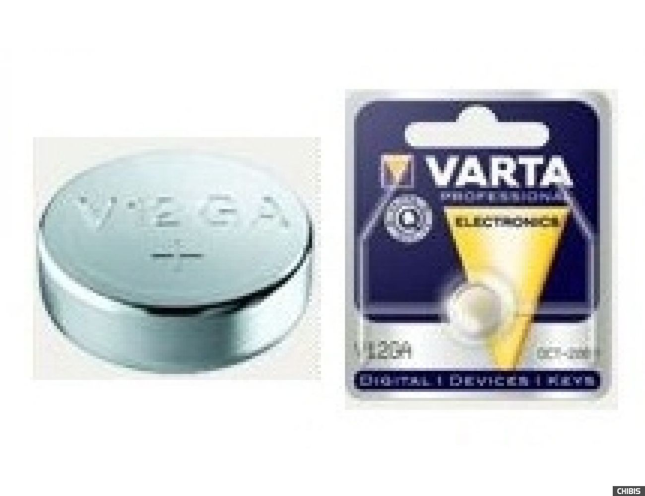 Батарейка Varta V12GS/V386 Professional Electronics (SR43, 105mAh, 1.55V, Оксид Серебра) 04178101401