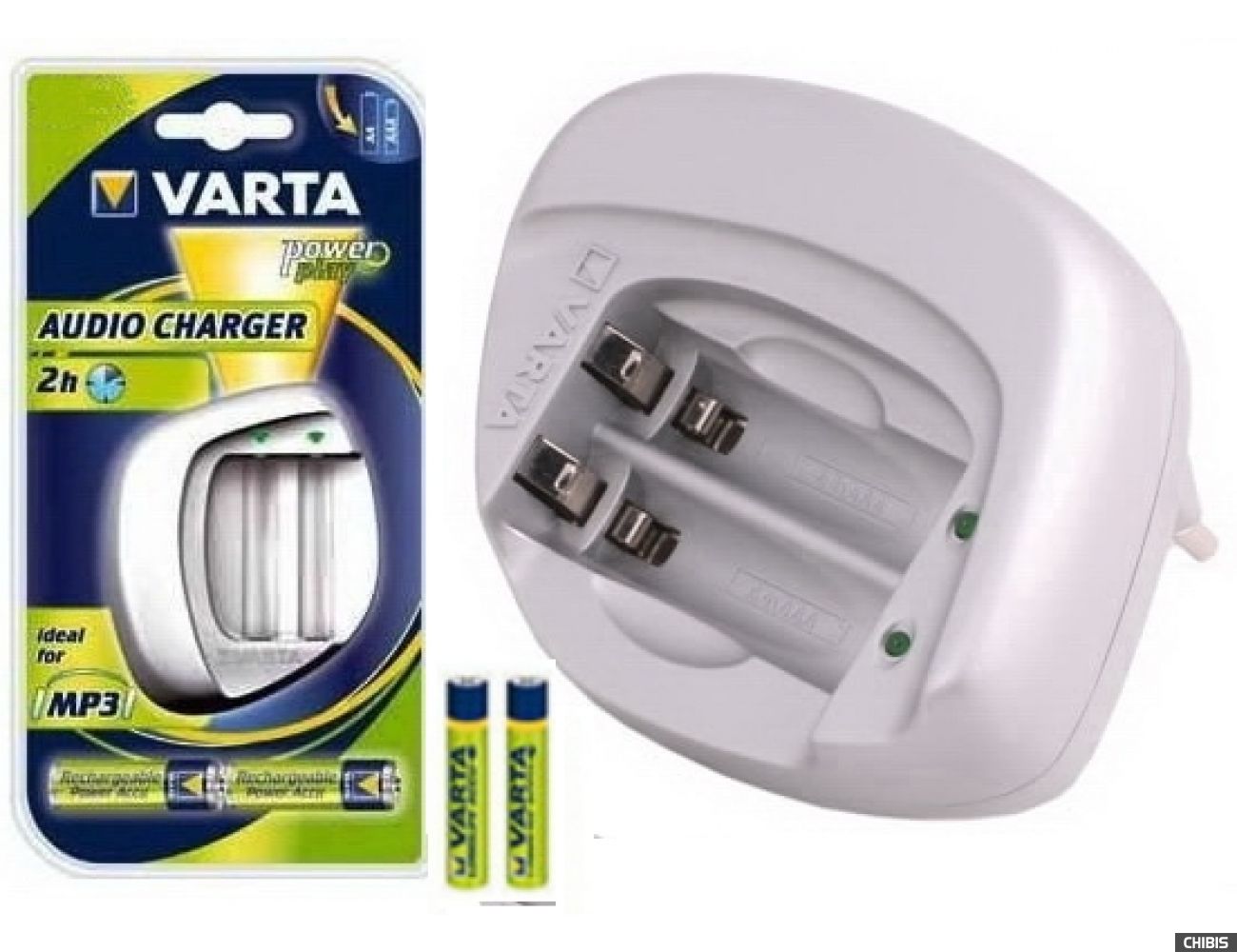 Зарядное устройство Varta Power Play Audio + 2 - 1000AAA (57077201421)
