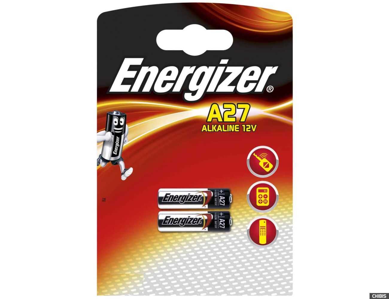 Батарейка Energizer A27 Alkaline 2 шт.
