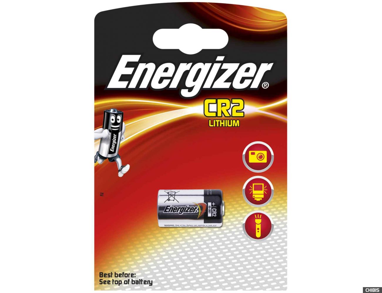 Батарейка CR2 Energizer Lithium Photo 3V 1шт.