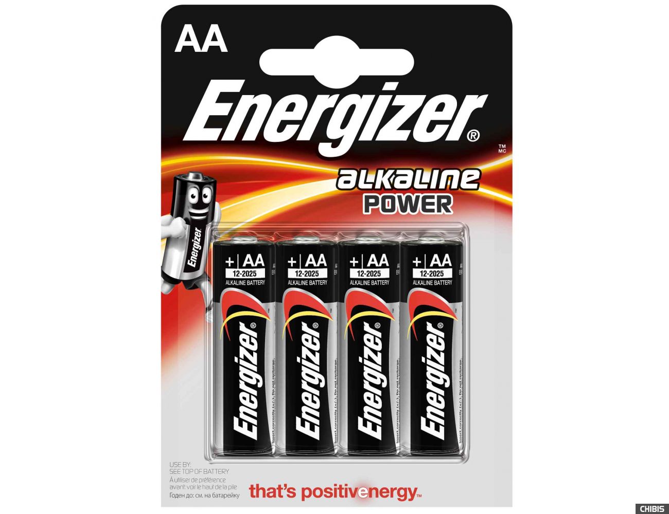 Батарейка АА Energizer Alkaline Power 4 шт.