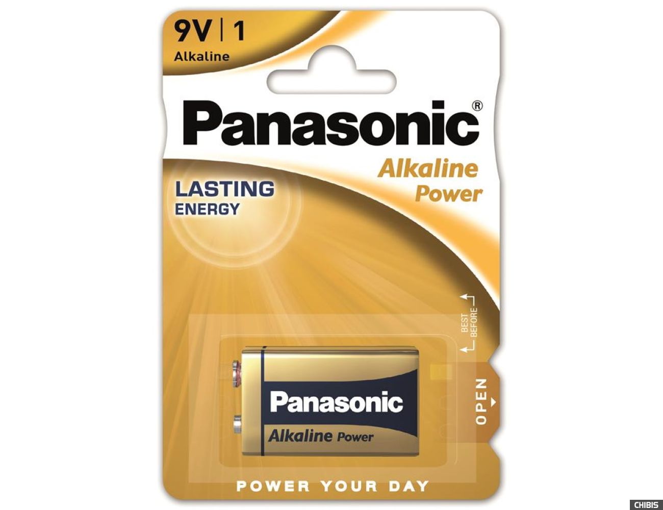Батарейка 6LR61 9V Panasonic Alkaline Power 6LR61REB/1BP 1 шт.
