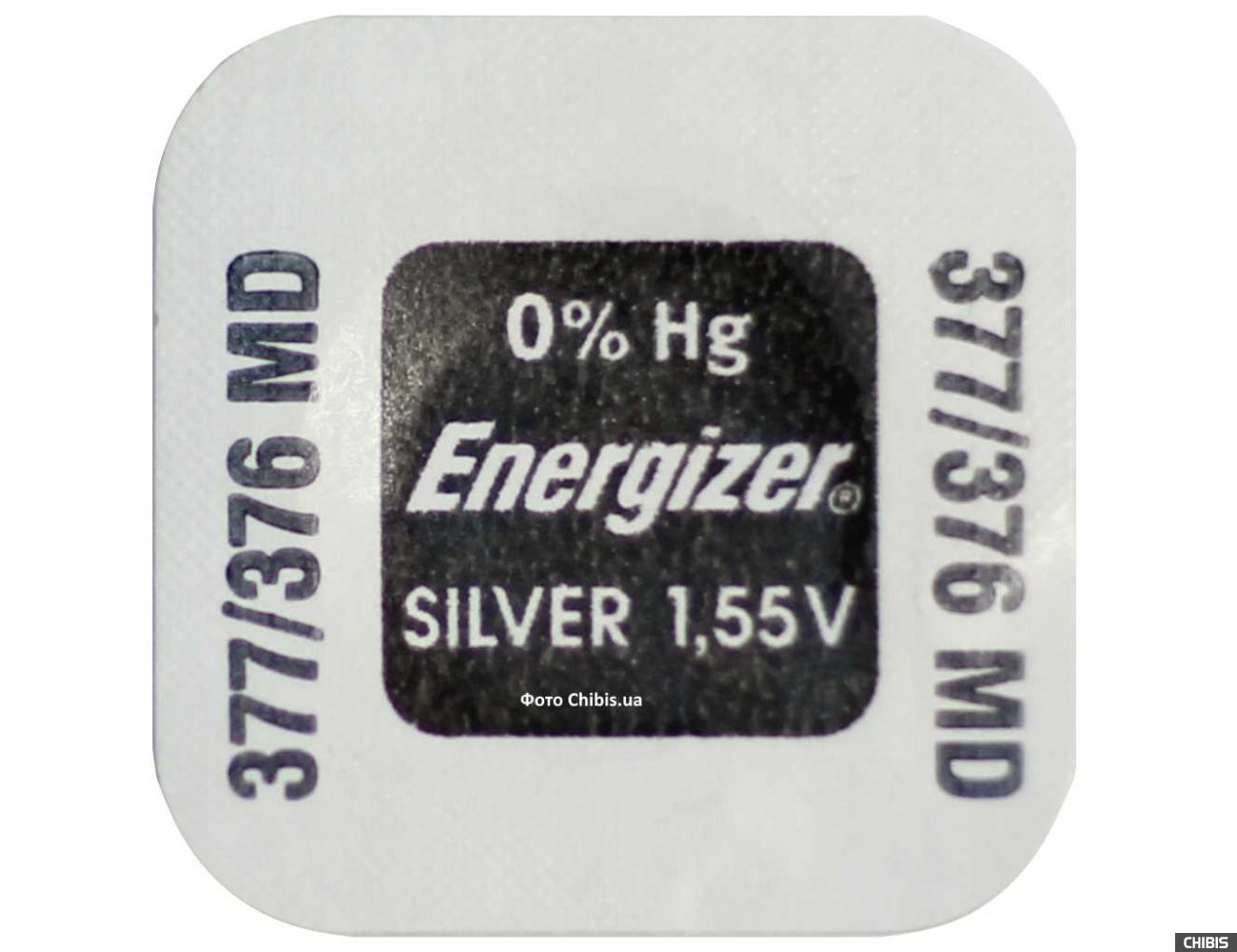 Батарейка 377-376 Energizer 1.55V Silver Oxide