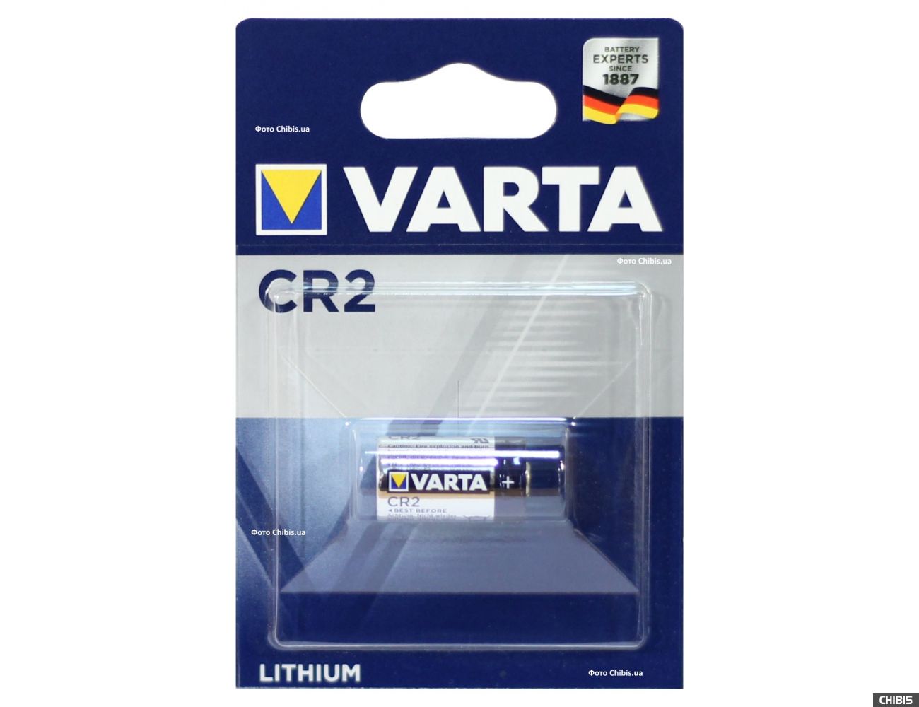 Батарейка CR2 Varta Литиевая 3V 1 шт. 