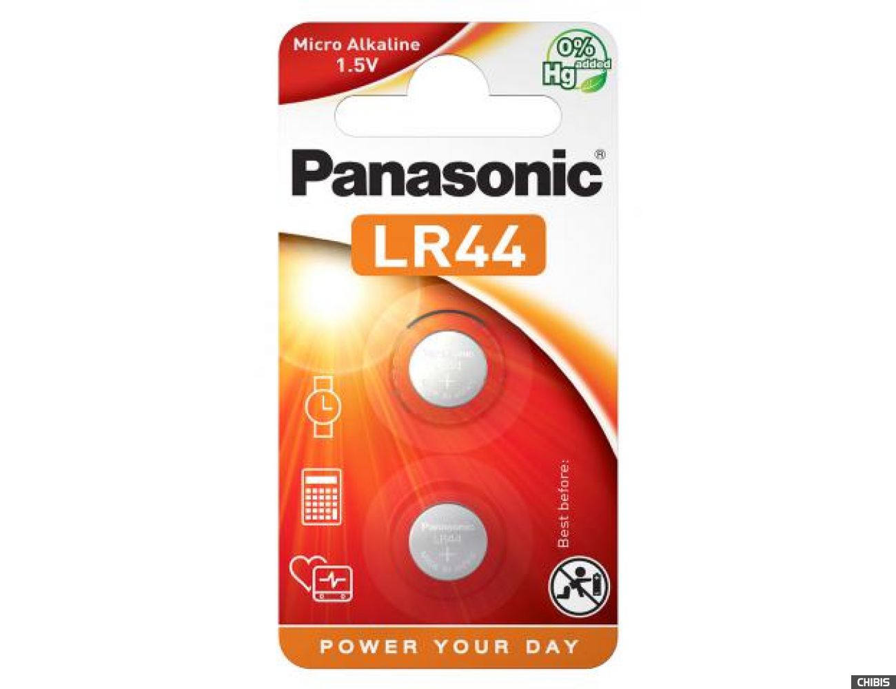 Батарейка LR44 Panasonic AG13 / V13GA Alkaline 2 шт