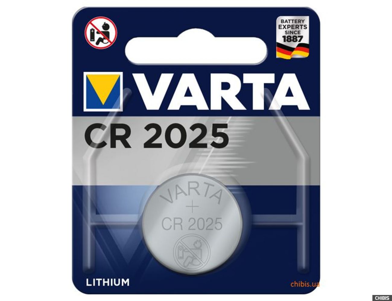 Батарейка Varta CR2025 Professional Electronics