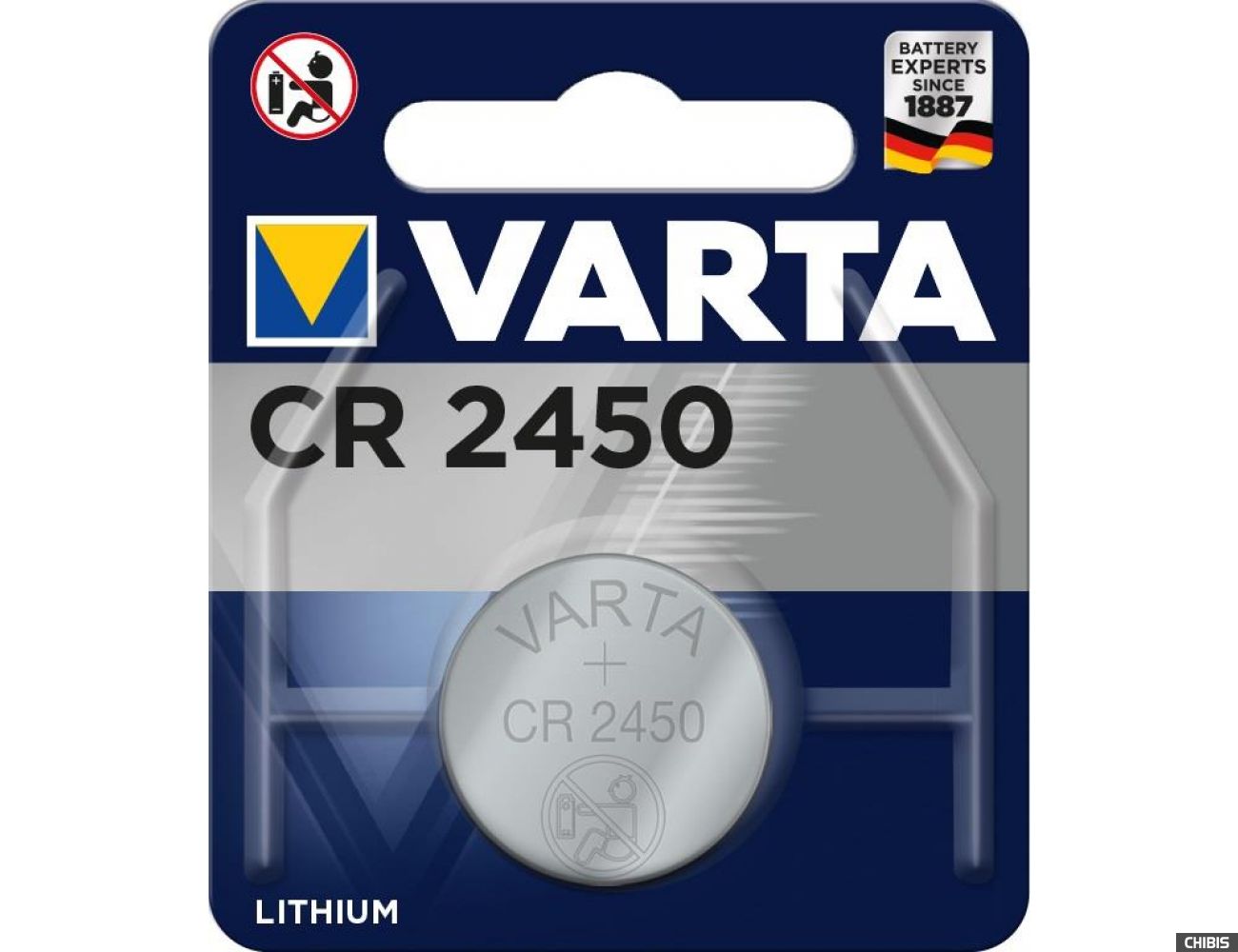 Батарейка Varta CR2450 Professional Electronics 3V