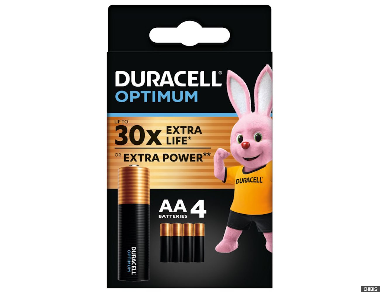 Батарейка LR06 DURACELL Optimum 4 шт.
