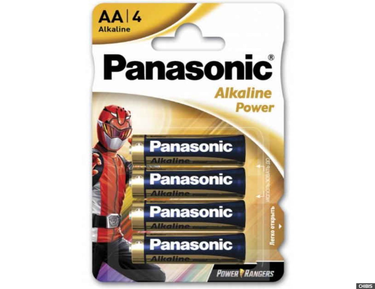Батарейка Panasonic Alkaline Power LR06 1.5V Ragers блистер 4 шт.