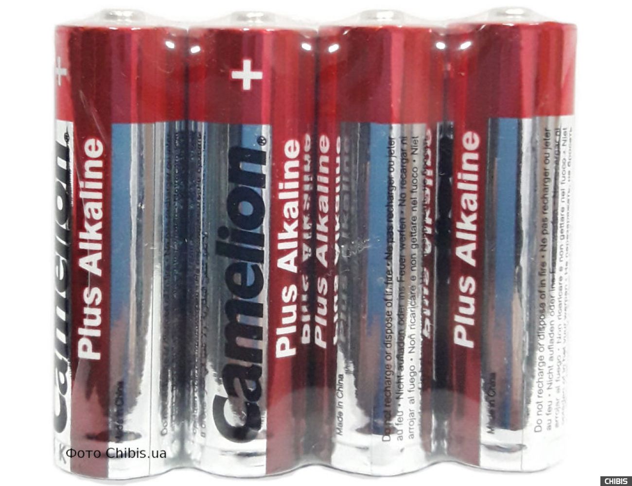 Батарейки AA LR6 Camelion Plus Alkaline 1.5V 1/4 шт. пленка