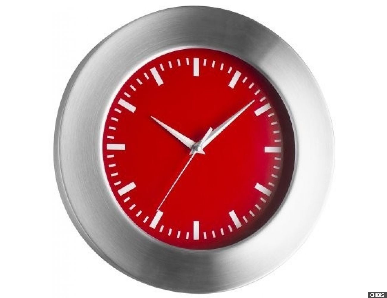 Часы настенные TFA (98104805) красный циферблат