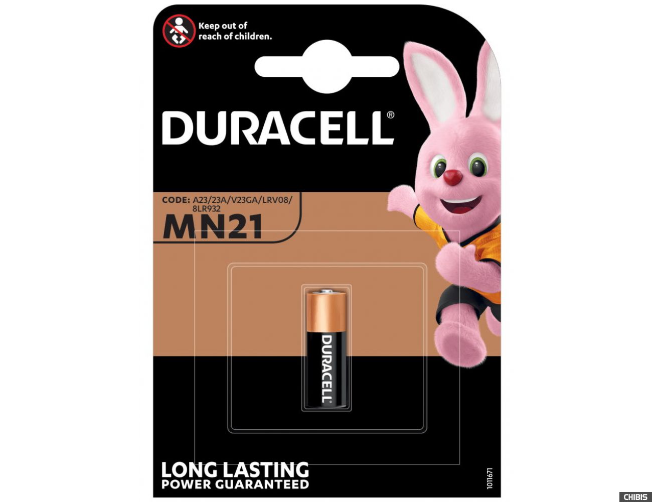 Батарейка MN 21 Duracell 12V Alkaline Щелочная 1 шт
