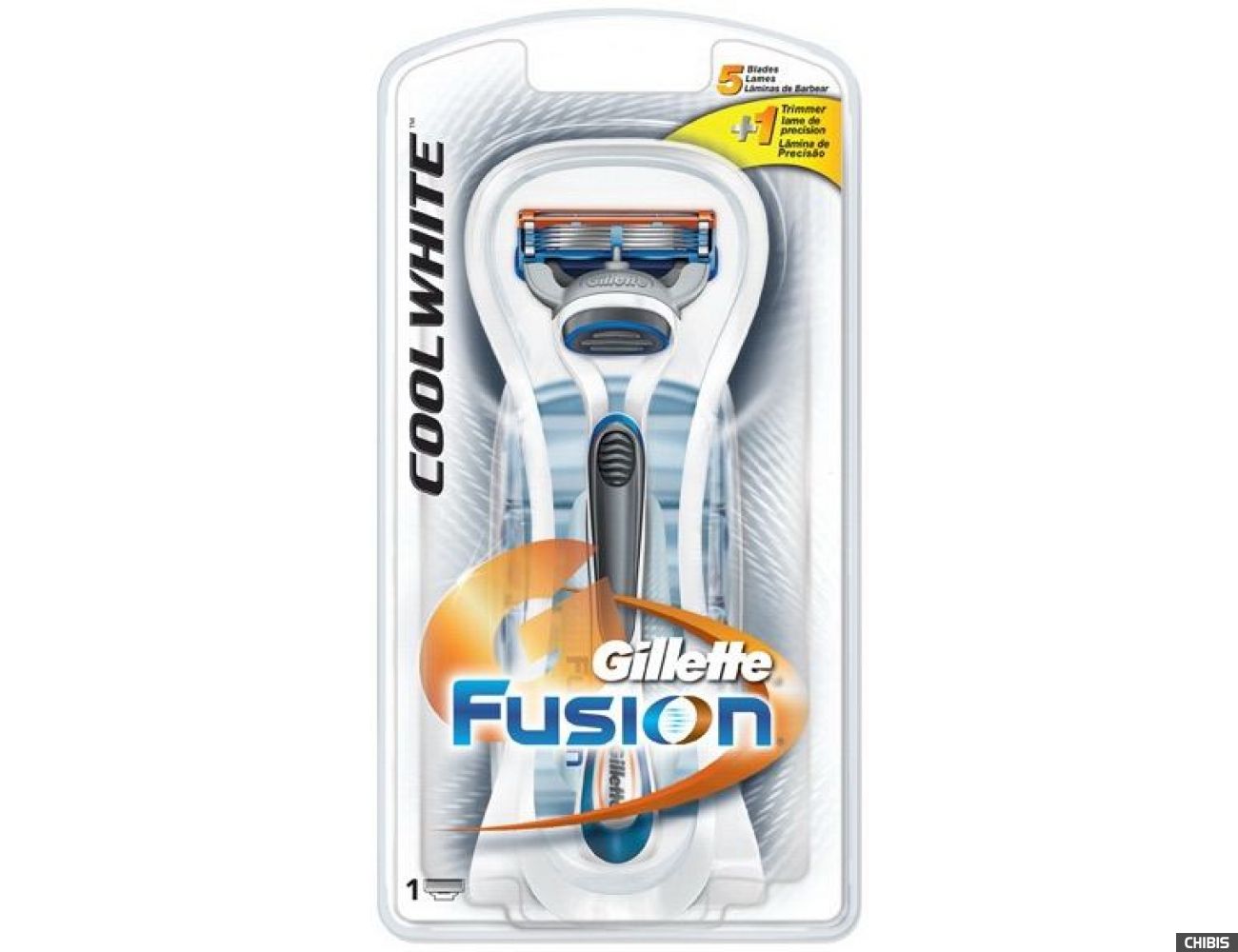 Gillette Fusion Cool White станок с лезвием 7702018033980
