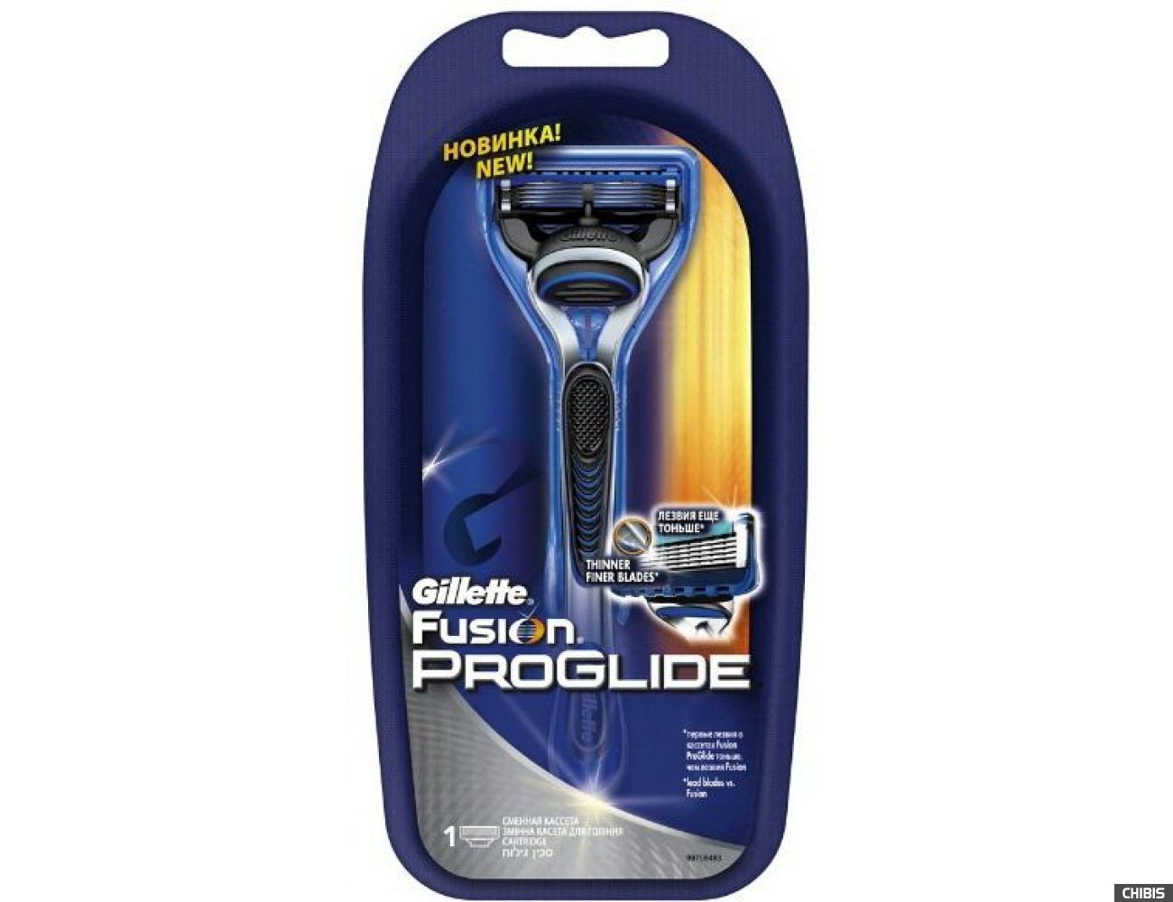 Gillette Fusion ProGlide станок с лезвием и гель 75 мл. 7702018263400