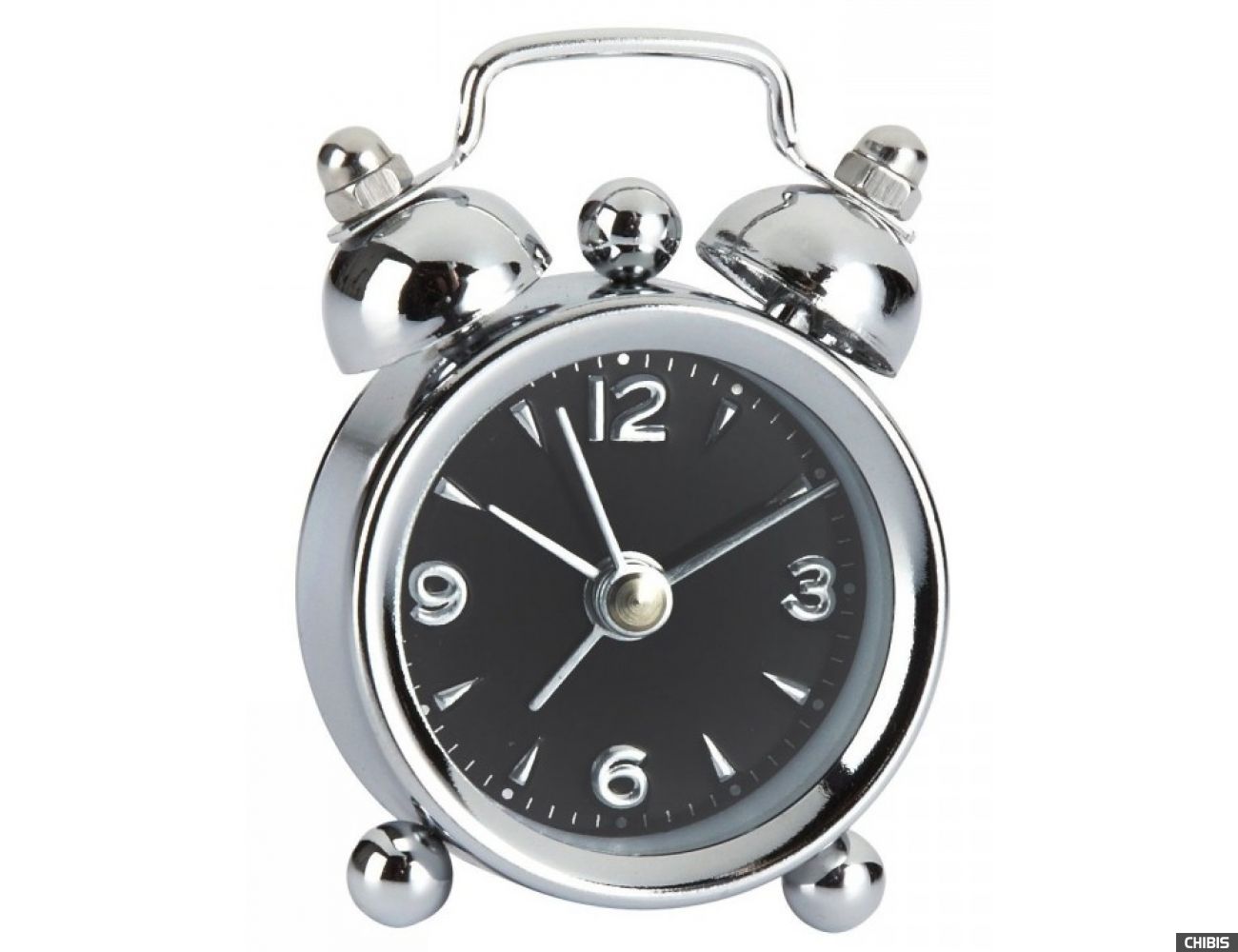 Настольные часы TFA "Mini-Nostalgia" (60100001) чёрный циферблат