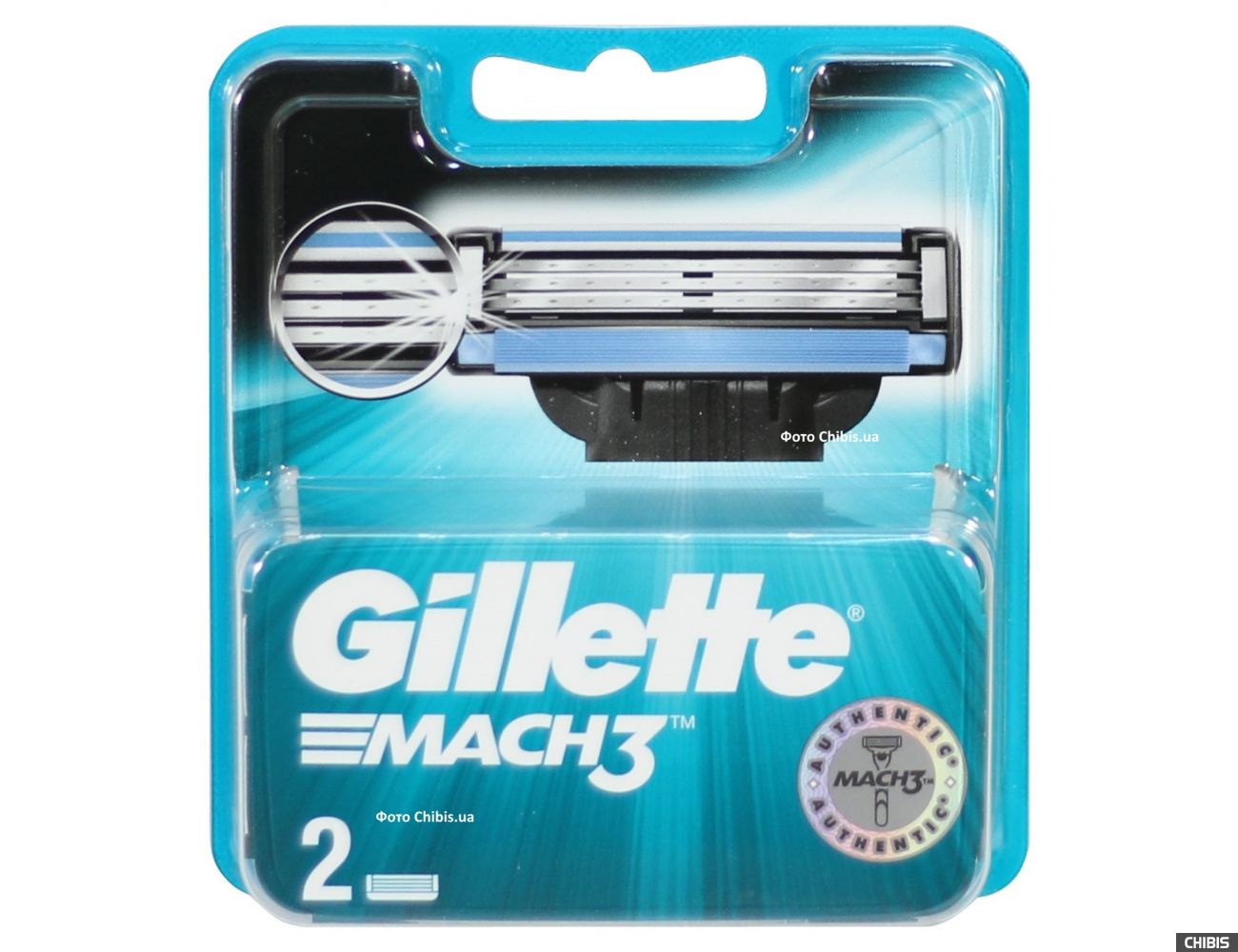 Кассеты Gillette Mach3 для станка 2 шт. 