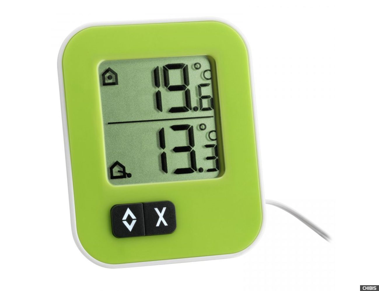 Термометр TFA Moxx 30104304 зелёный