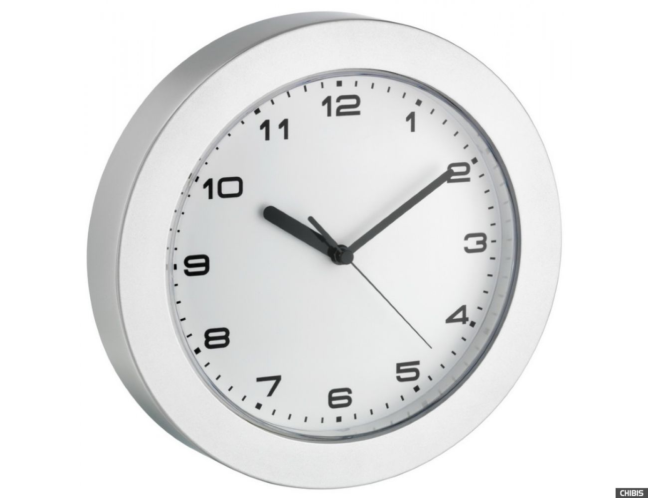 Часы настенные TFA 60302254 серебристые
