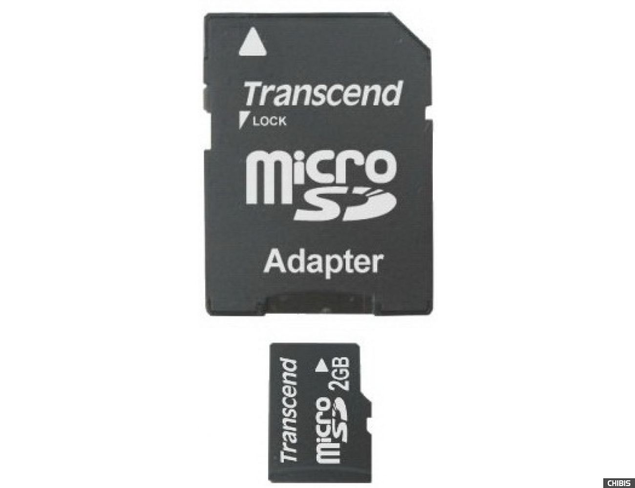 Карта памяти Transcend MicroSD 2Gb with 2 Card Adaptors