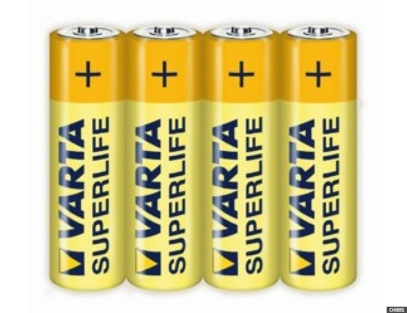 Батарейка АА Varta Superlife R06 1.5V Цинково-угольная пленка 4/4 шт.
