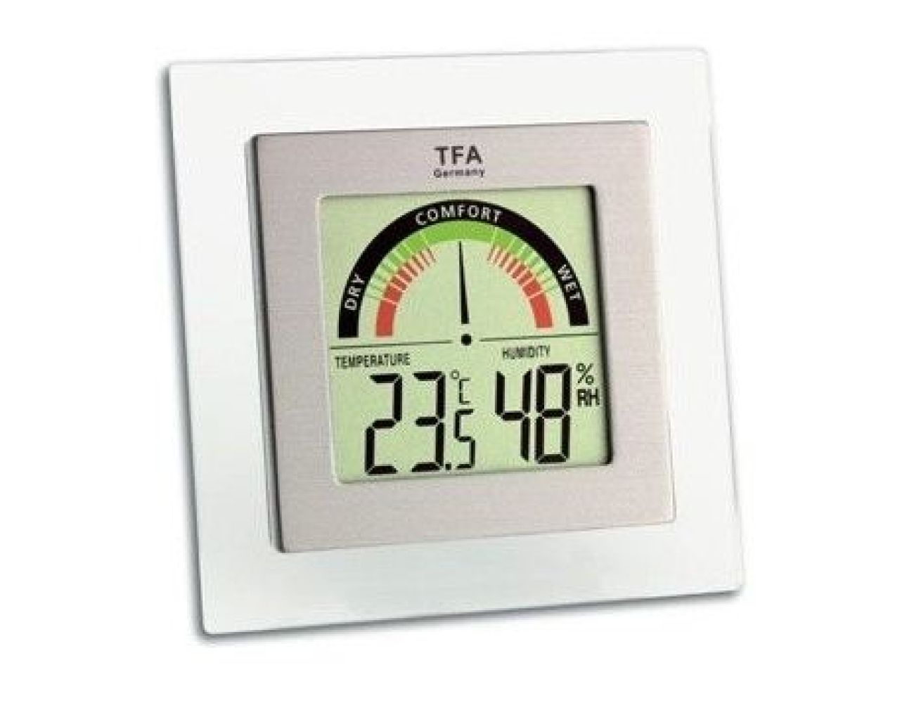 Термогигрометр TFA (305023), 87х88х18 мм.