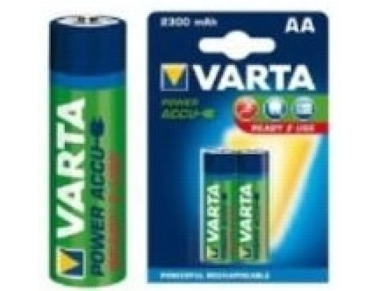 Аккумуляторные батарейки АА Varta 2300 mAh Power R2U (HR6 Ni-MH) 56726