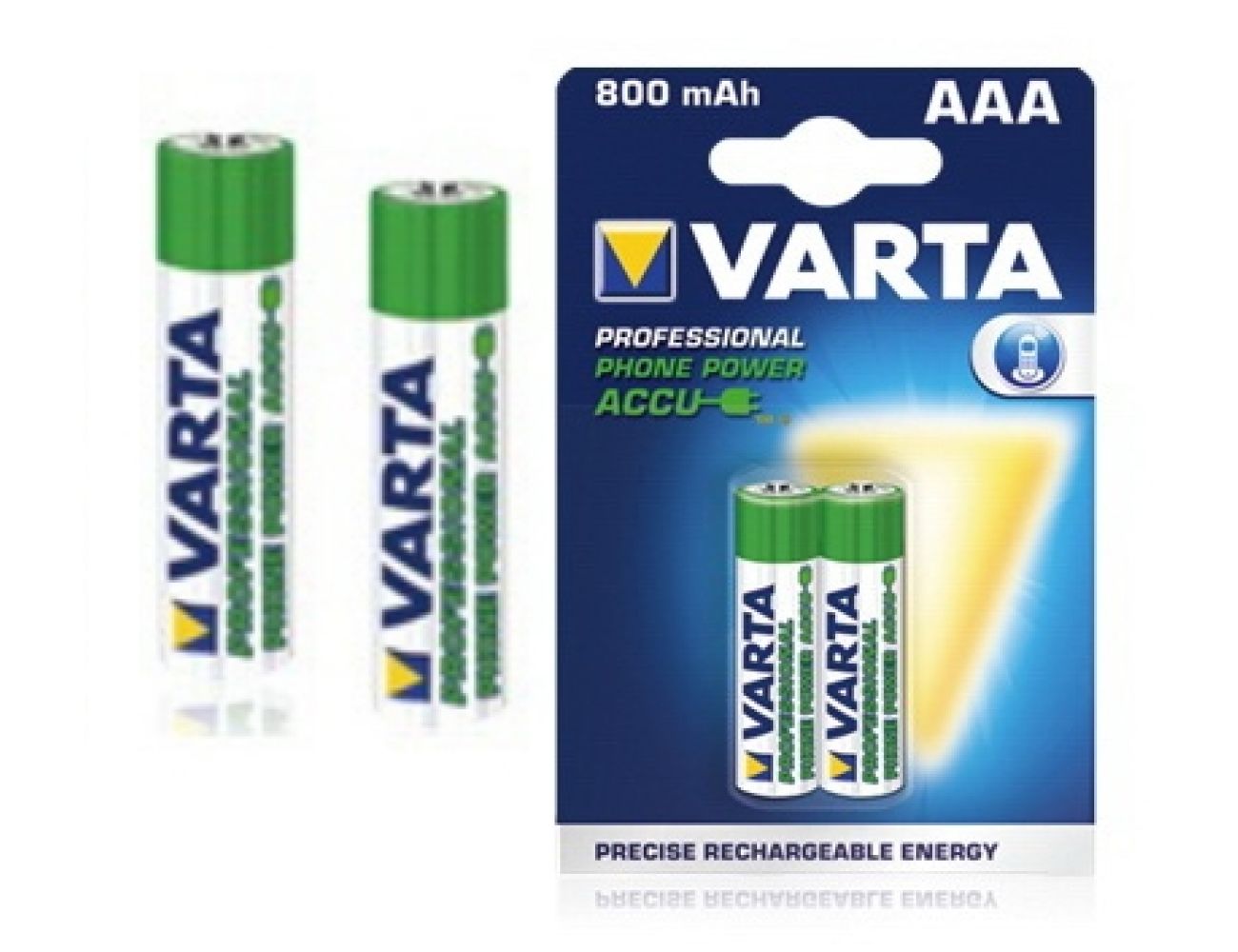 Аккумуляторные батарейки ААА Varta 800 mAh Professional Phone Power (HR03, 800 mAh, 1.2V, Ni-Mh)  58398101402