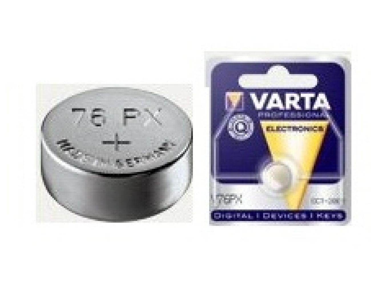 Батарейка Varta V76PX Professional Electronics (SR44, 145mAh, 1.55V, Оксид Серебра) 04075101401