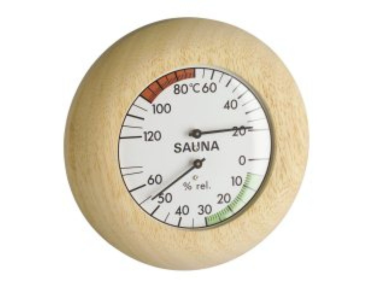 Термогигрометр TFA (401028) для сауны, дерево