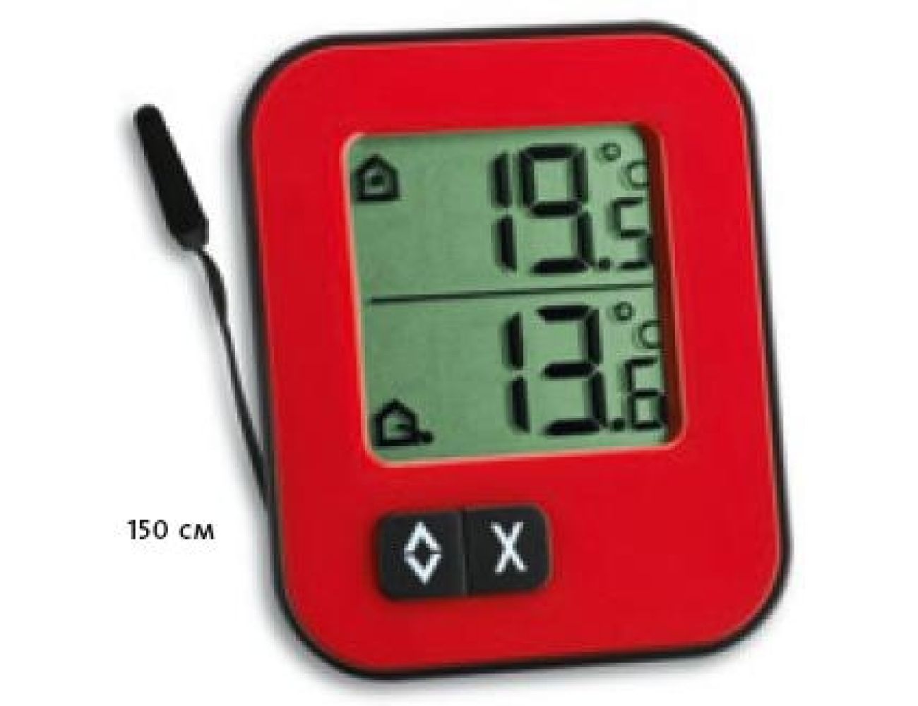 Термометр TFA "Moxx" (30104305) красный