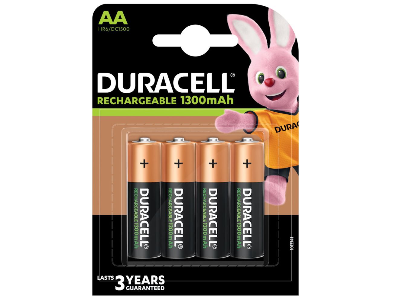 Аккумуляторные батарейки АА Duracell 1300 mAh R6, Ni-Mh, 1.2V 4 шт. 5007324