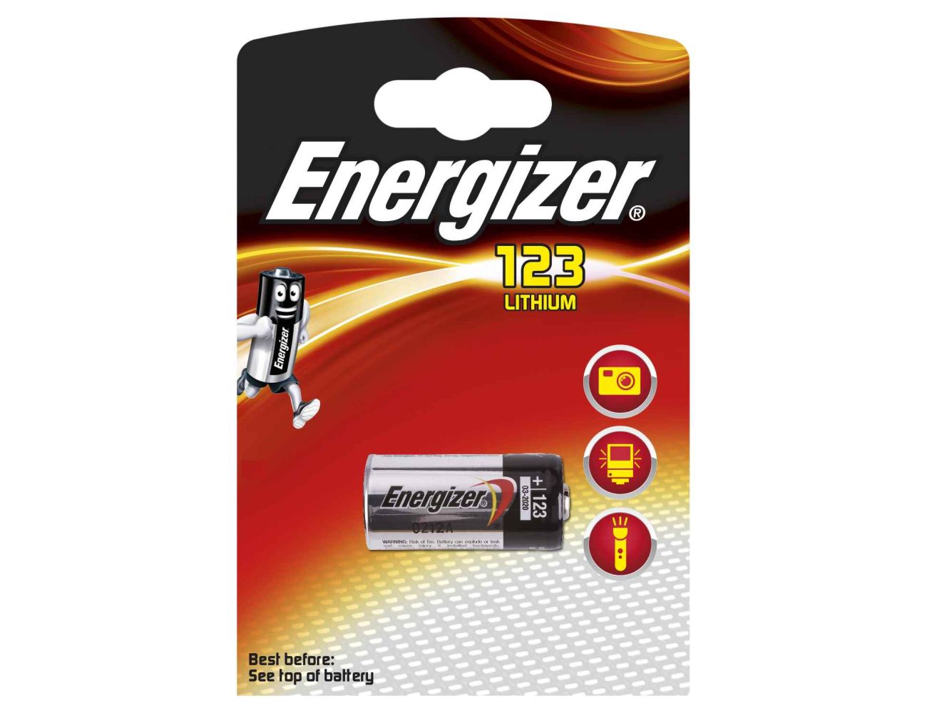 Батарейка 123 Energizer Lithium
