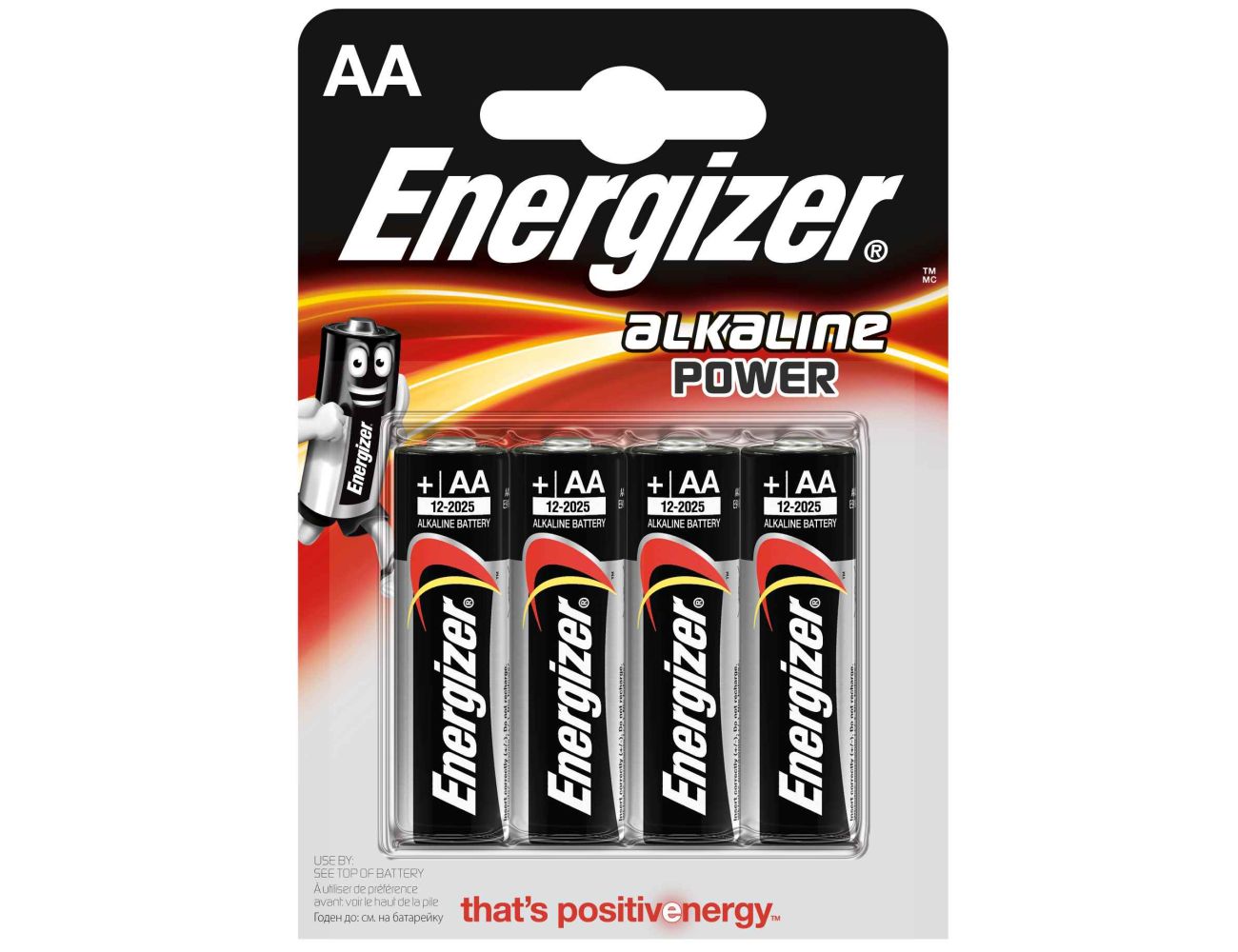 Батарейка АА Energizer Alkaline Power 4 шт.