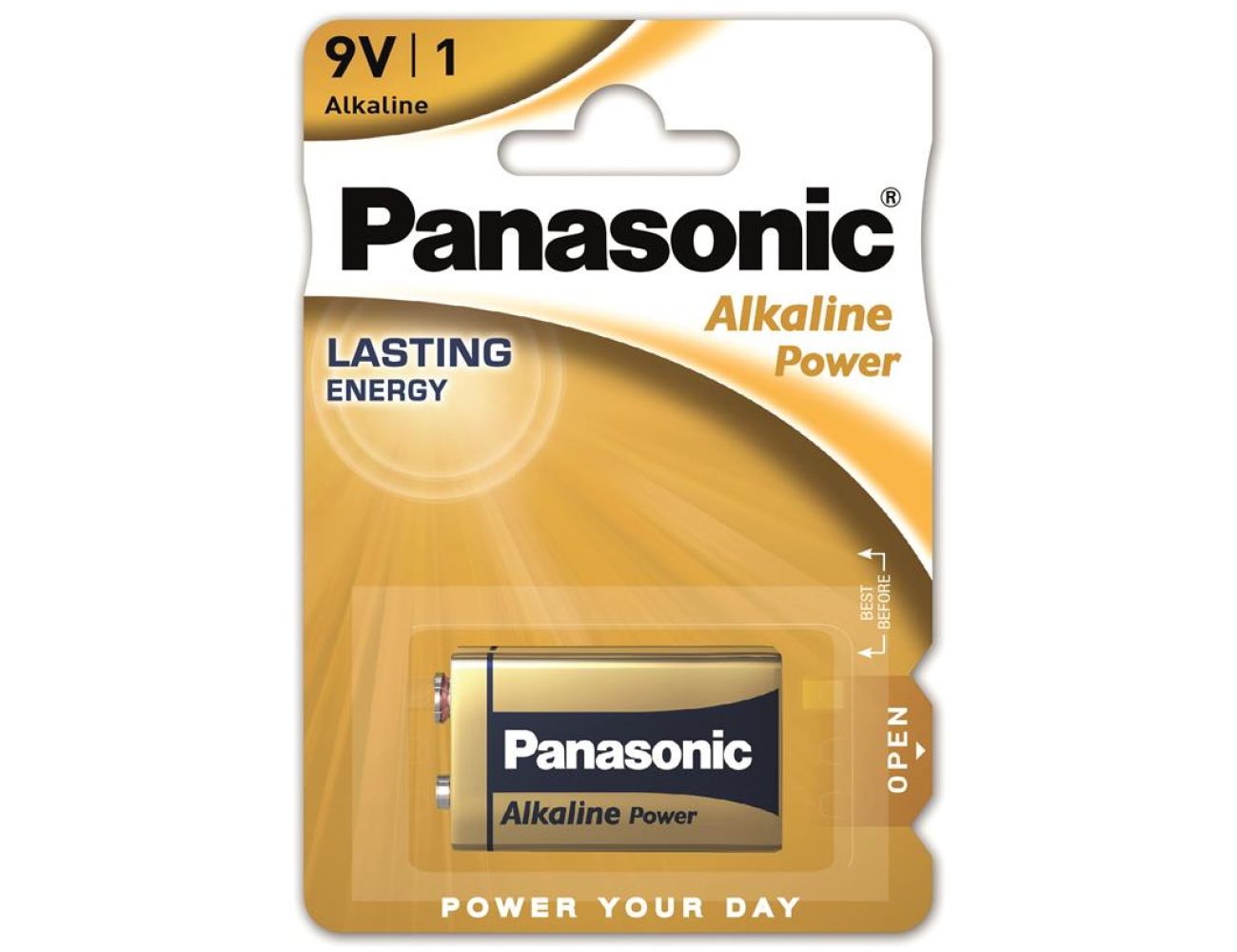 Батарейка 6LR61 9V Panasonic Alkaline Power 6LR61REB/1BP 1 шт.