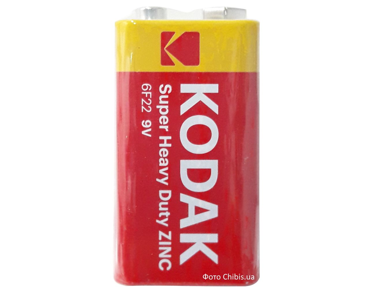 Батарейка Kodak 9V Крона EXTRA HEAVY DUTY 6F22 1 шт. пленка
