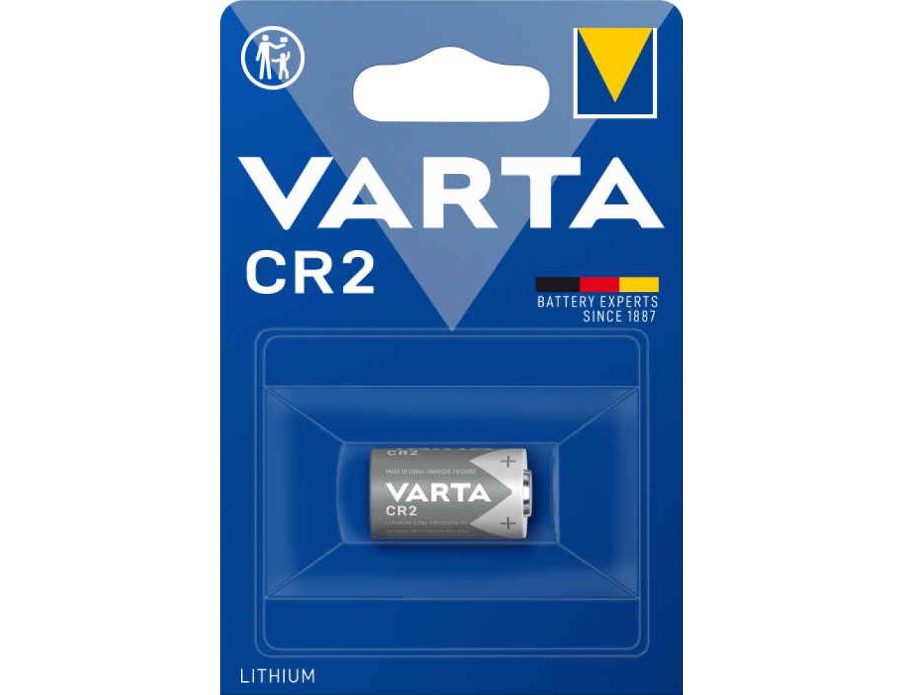 Батарейка CR2 Varta Литиевая 3V 1 шт. 