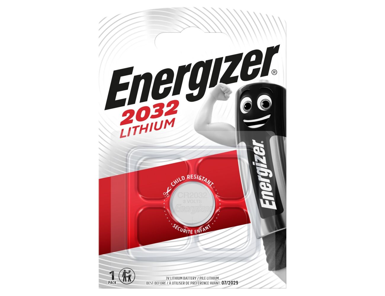 Батарейка 2032 Energizer Lithium 3V 1шт.