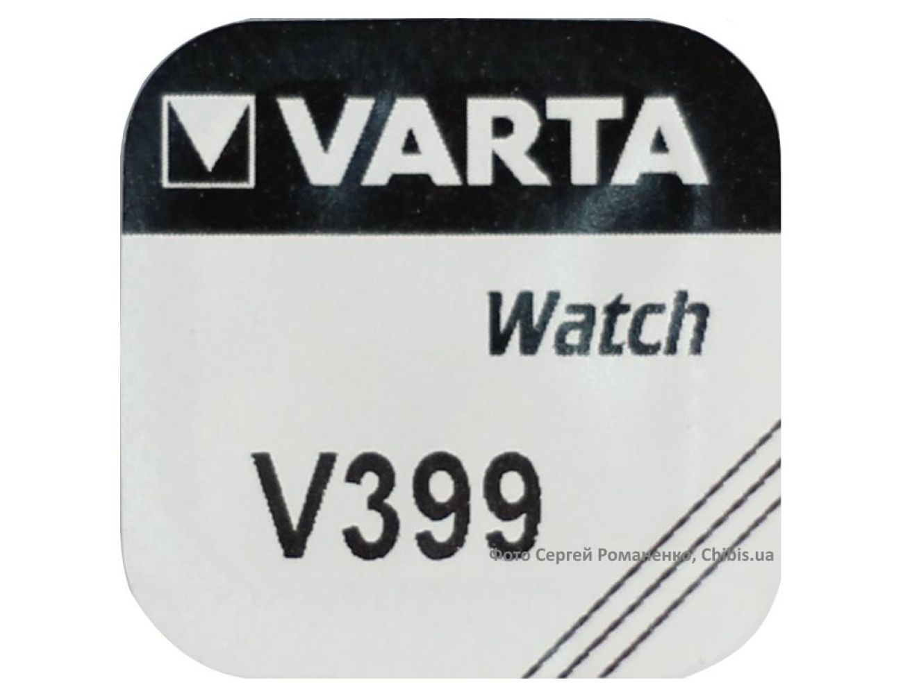 Батарейка 399 (SR927) Varta 1.55V 00399101111