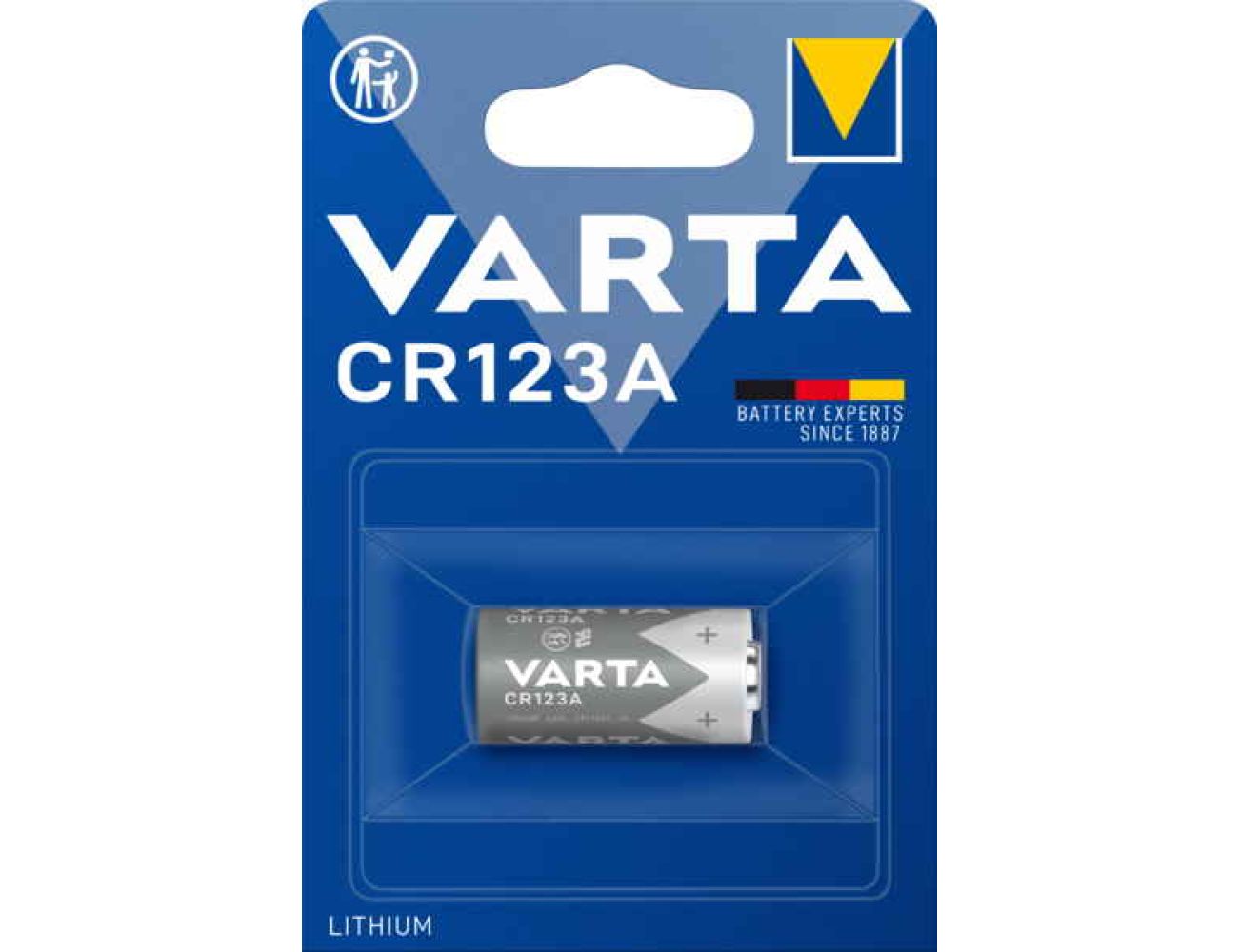 Батарейка Varta CR123A 3V Lithium 6205