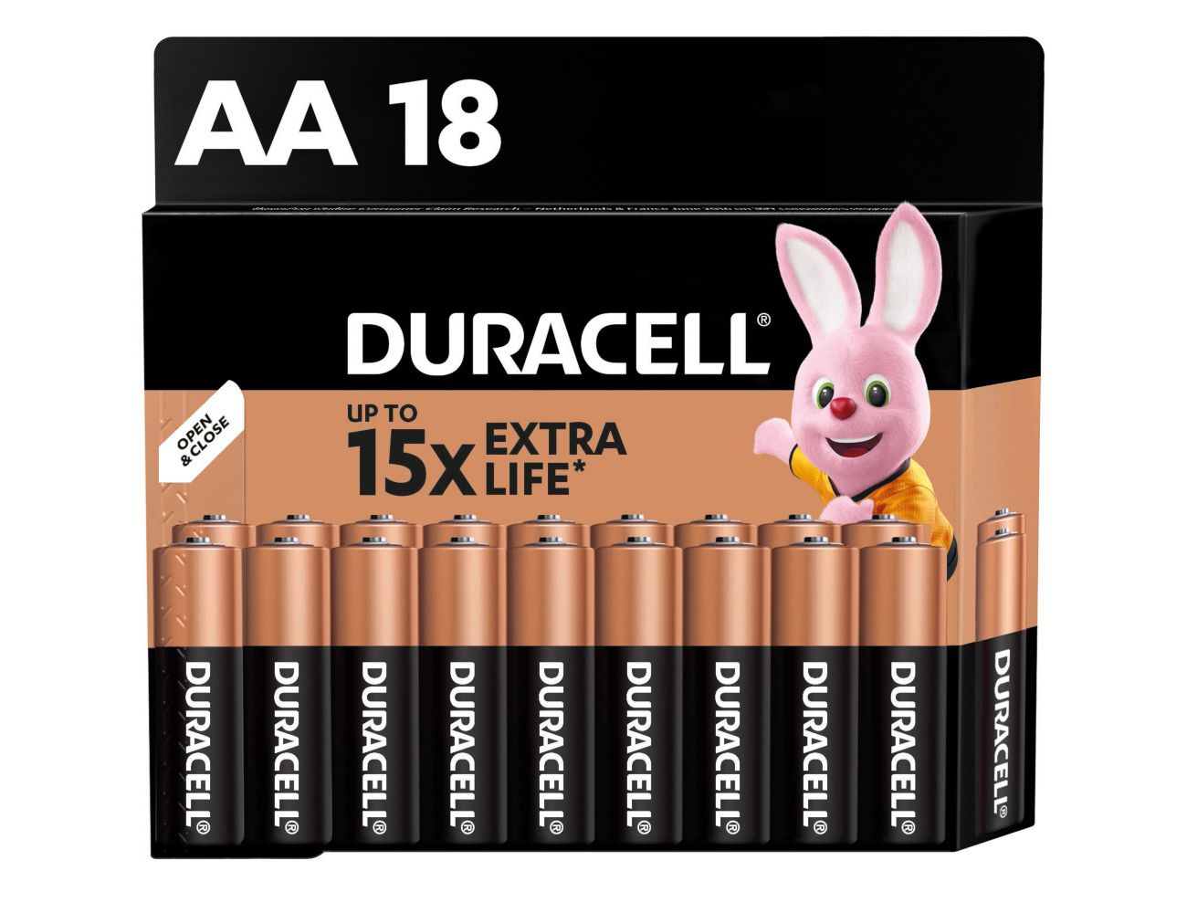Батарейка LR06 Duracell Basic 1.5V Alkaline 18 шт.
