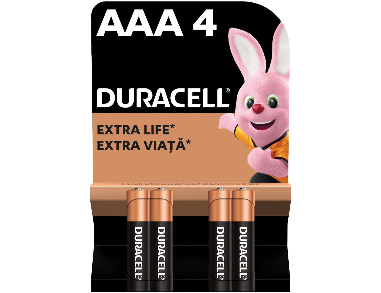 Батарейка Duracell LR03 MN2400 1.5V Alkaline 4 шт.