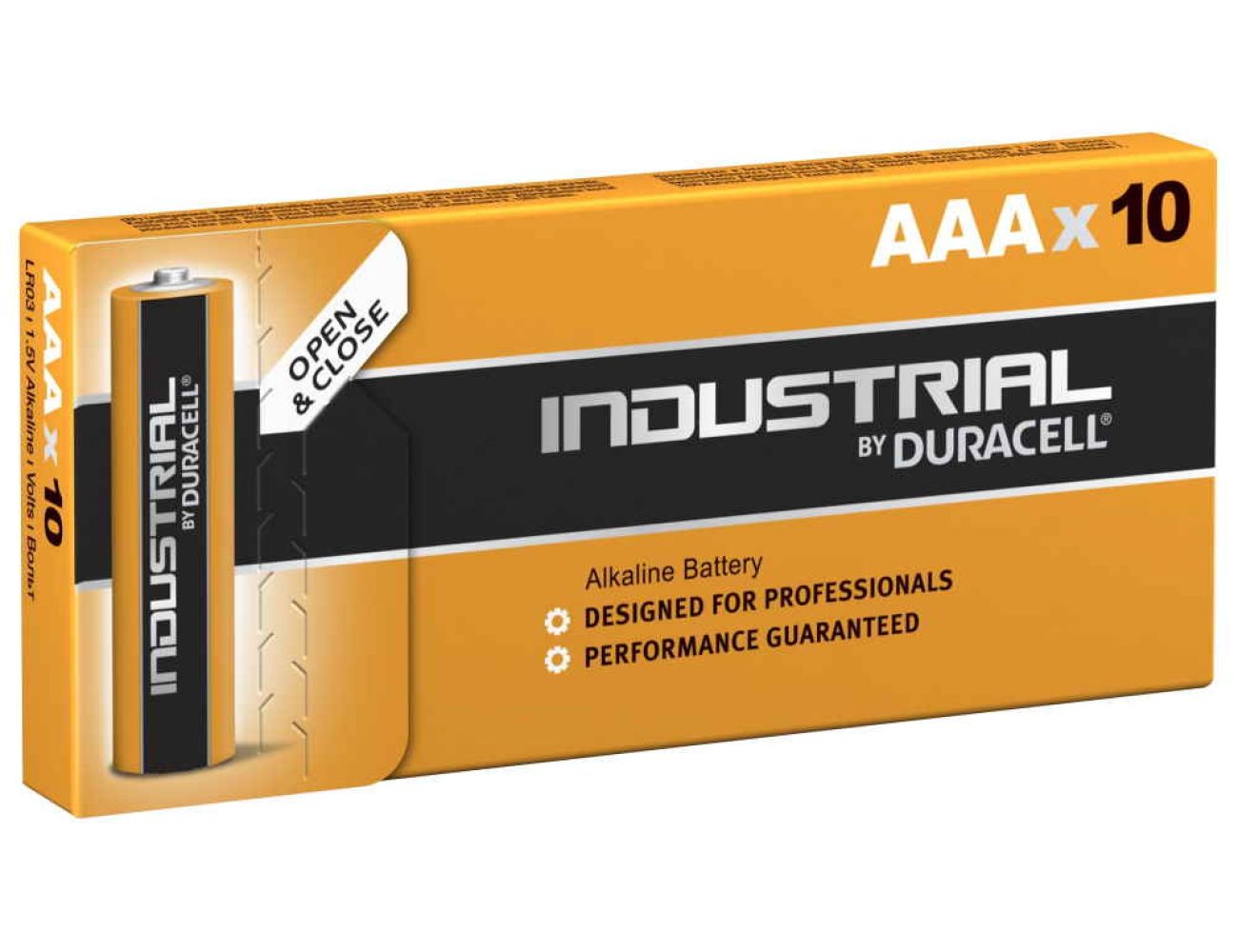 Батарейка ААА Duracell Industrial LR03 1.5V Alkaline 10 шт.
