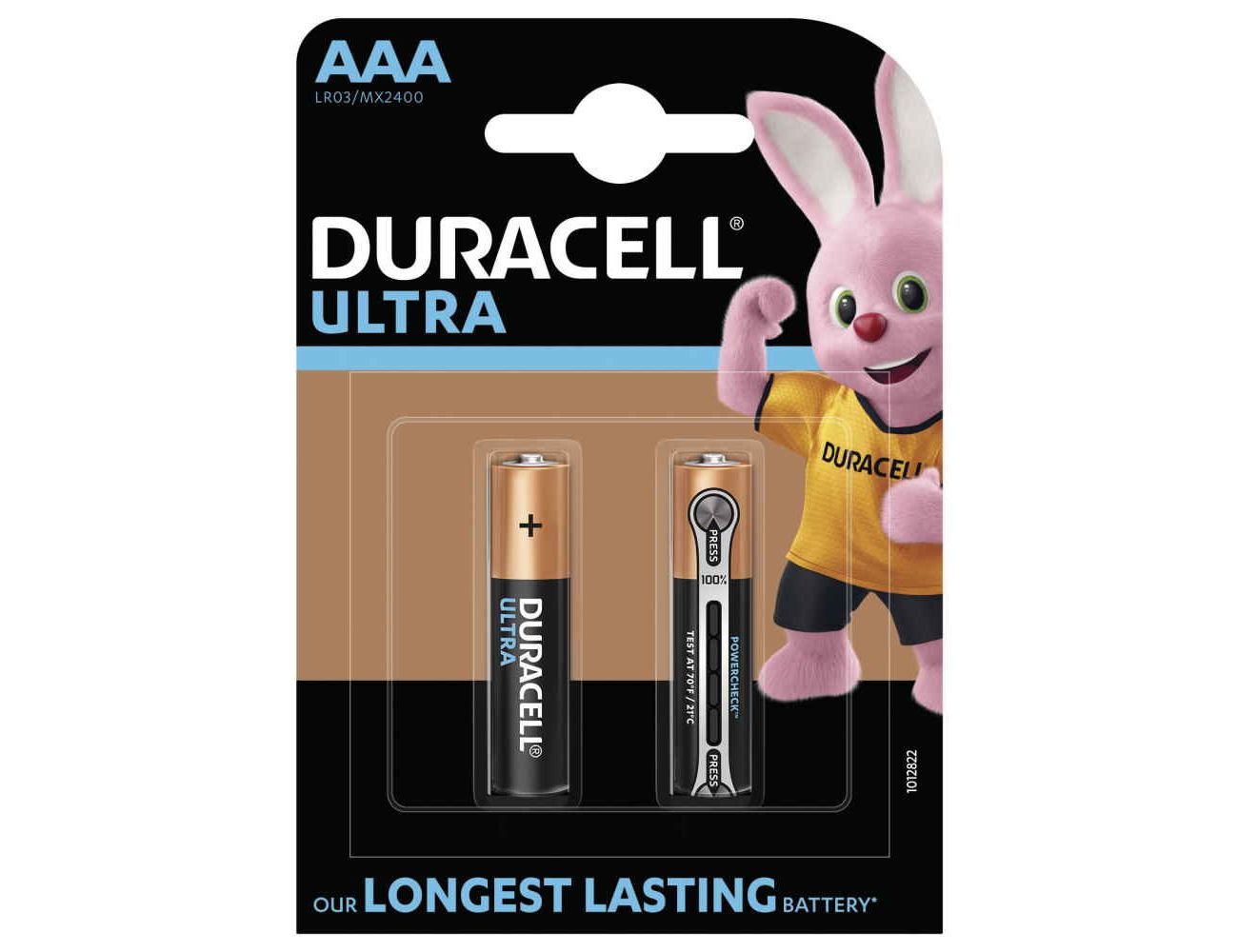 Батарейка Duracell Ultra Power MX2400 LR03 1.5V Alkaline 2 шт.