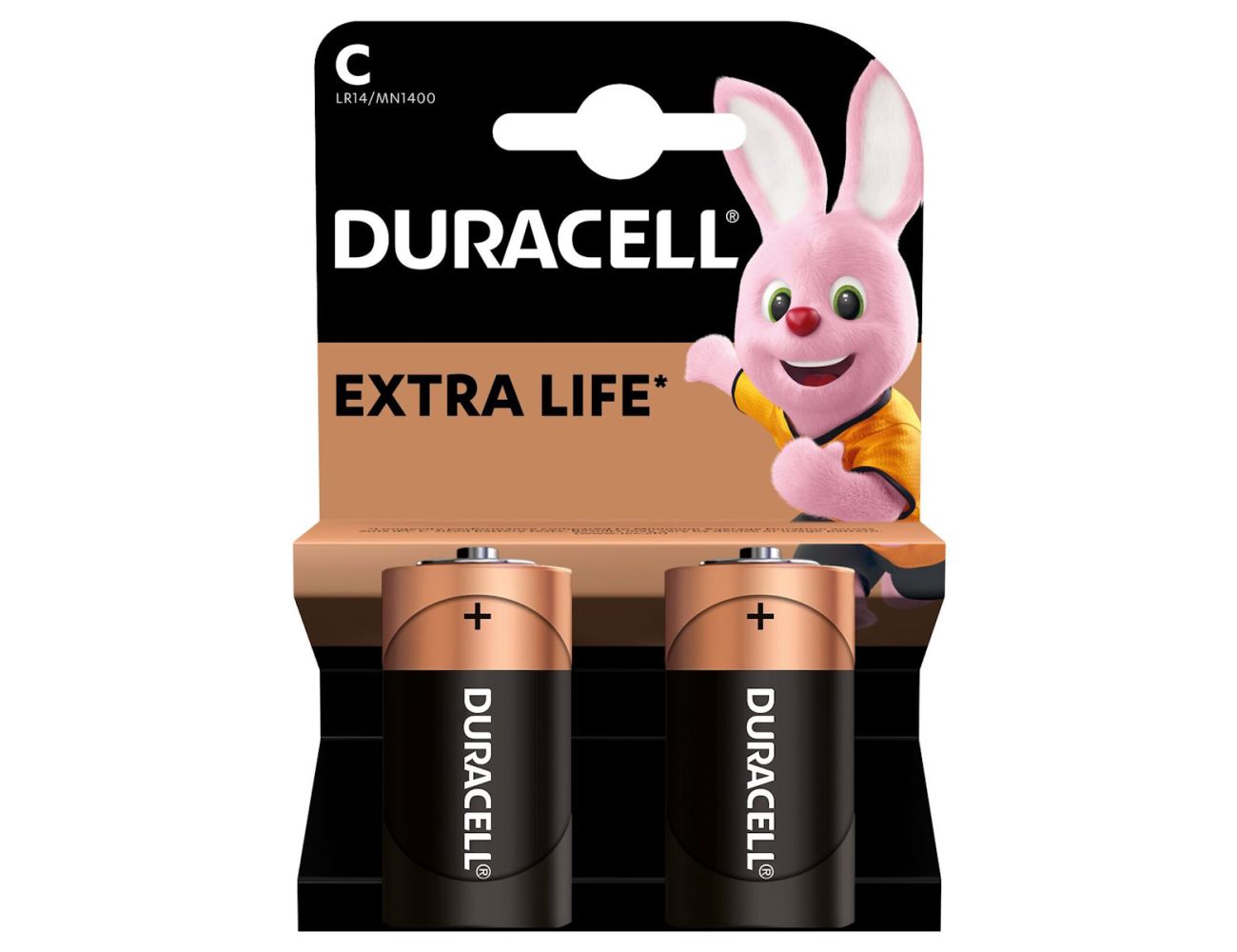 Батарейка LR14 Duracell Basic C 1.5V Alkaline 2 шт.  