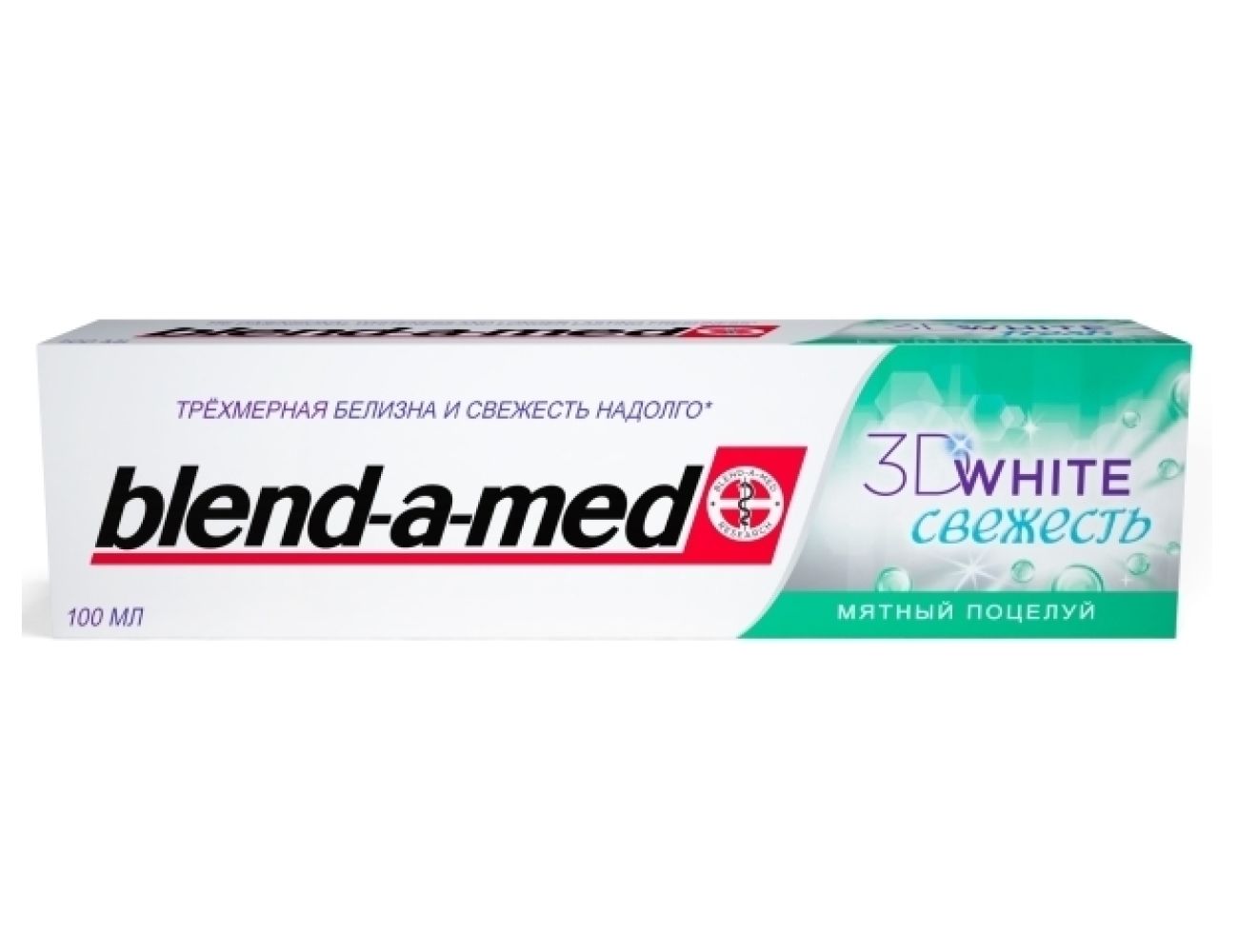 Зубная паста Blend-a-med 3D White Фреш Мятный Поцелуй 100 мл.(5013965612770)